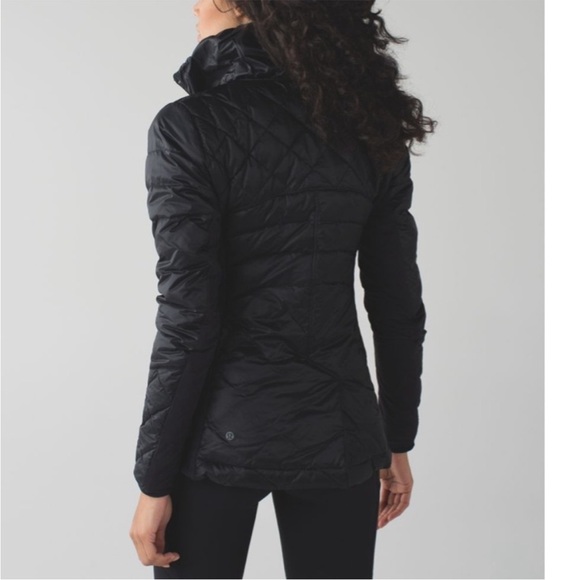 Lululemon Down for a Run Black Pullover Jacket XS - Picture 2 of 12